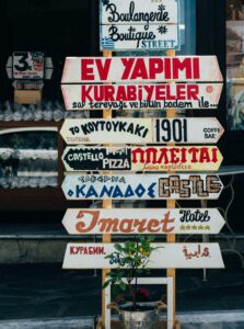 Australian language bill bord