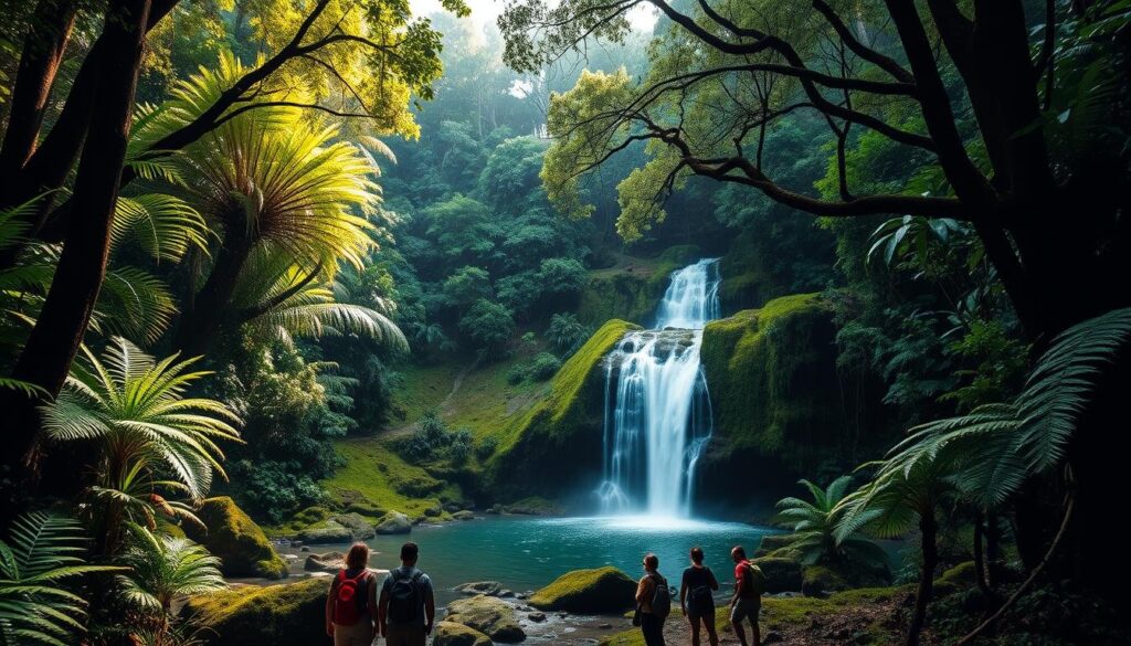 Queensland waterfalls conservation