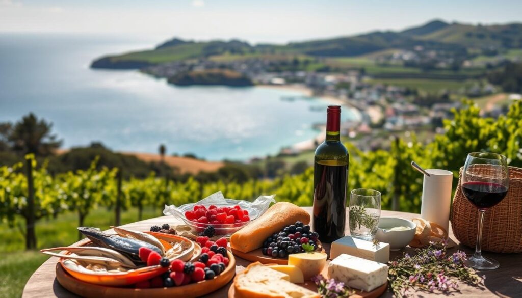 coastal Victoria food and wine