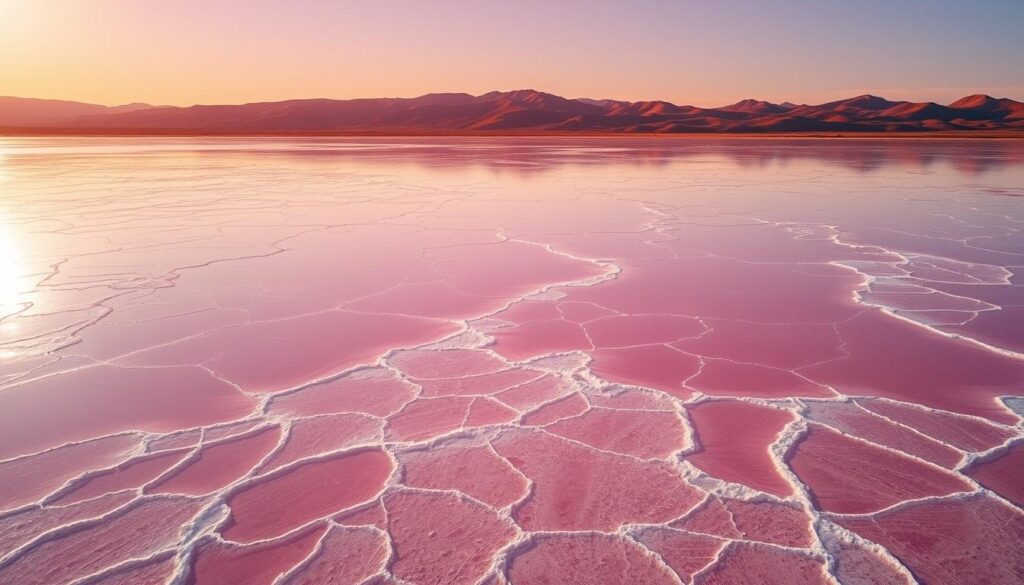 pink lake coloration science