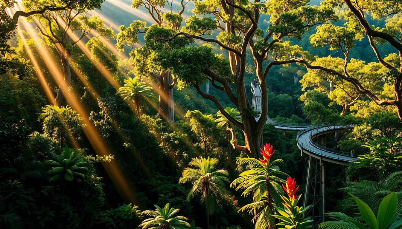 Rainforest Canopy Walk in Queensland